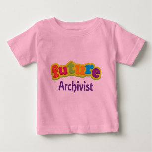Archivar (Zukunft) für Kind Baby T-shirt