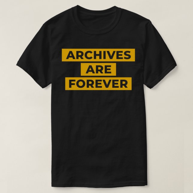 Archivarchiv T-Shirt (Design vorne)