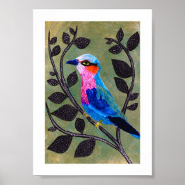 Archivdruck "Hübsch Birdie" mit der Grenze (Matte) Poster