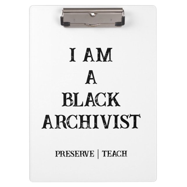 Archivist Feldnotiz Spiralblock Klemmbrett (Vorderseite)