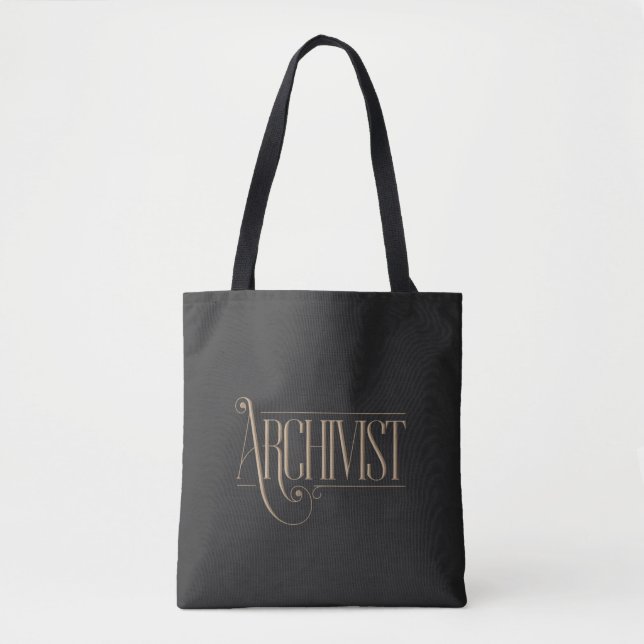 Archivist - Vintage, elegante Typografie (Vorderseite)