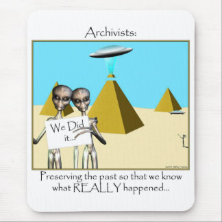 Archivisten - Erhaltung der Vergangenheit (Außerir Mousepad