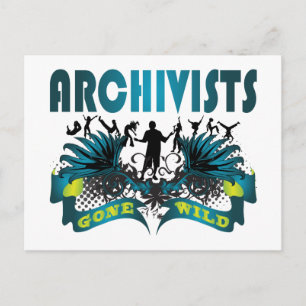 Archivists Gone Wild Postkarte