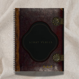 Archivist's Vault: Stray Verses Leather Journal Notizbuch