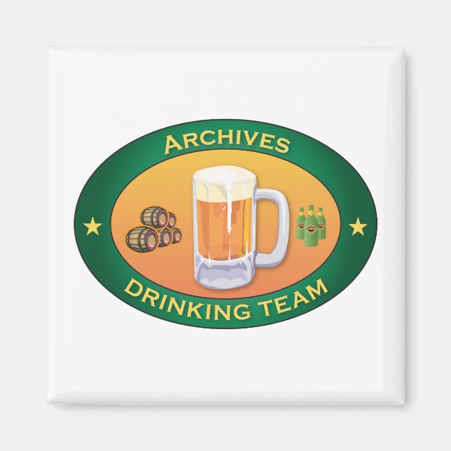 Archivtrinkteam Magnet (Vorne)