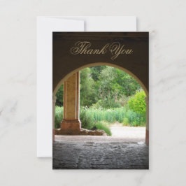Archway Garden Dankeschön Karte