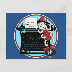 Archy Lieben Mehitabel Postkarte