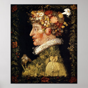 Arcimboldo Frühjahrspposter Poster