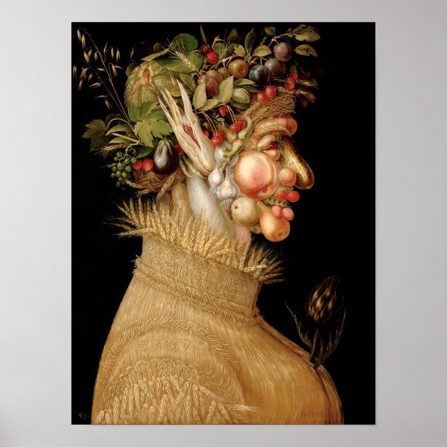 Arcimboldo Summer Poster (Vorne)