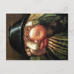 Arcimboldo The Greengrcer Postkarte