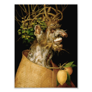 Arcimboldo Winter-Druck Fotodruck