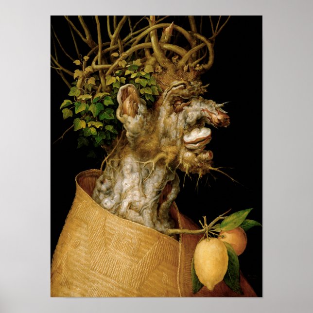 Arcimboldo Winterposter Poster (Vorne)