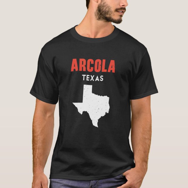 Arcola Texas USA Staat America Travel Texas T-Shirt (Vorderseite)