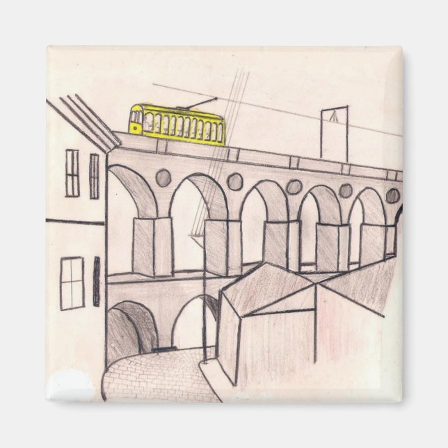 Arcos da Lapa r.j. Magnet (Vorne)