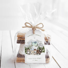 Arctic Adventure Birthday Party Geschenkanhänger