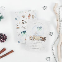 Arctic Adventure Snow Globe Geburtstag