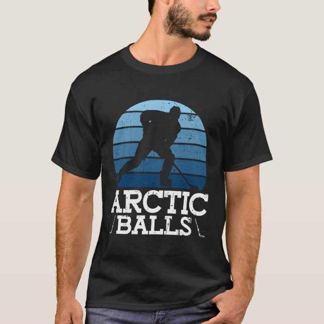 Arctic Balls Eishockey T-Shirt (Vorderseite)