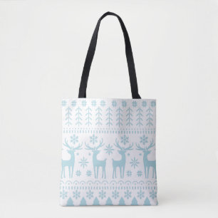 Arctic Blue Folk Art Winter Thema