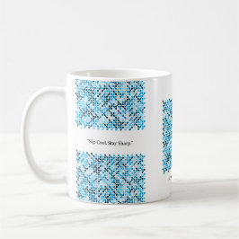 Arctic Flow – Blue Rhythm Kaffeetasse