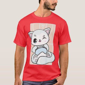 Arctic Fo With Video Game For Computer Player And  T-Shirt