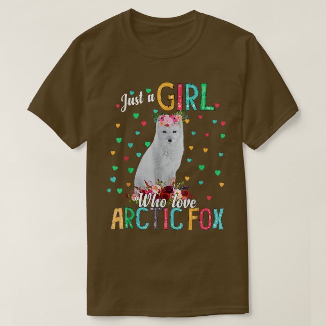 Arctic FoJust a Girl, die Arktis für 109 Liebe T-Shirt (Design vorne)
