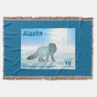 Arctic Fox - Alaska Postage