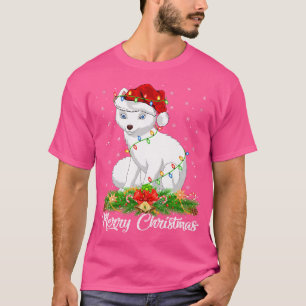 Arctic Fox Lover Matching Weihnachtsmannmütze Arct T-Shirt