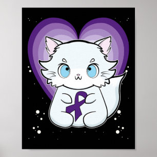 Arctic Fox mit Band Heimerheimer Bewusstsein Poster