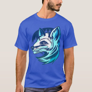 Arctic Fox Moon Landschaft Fox Gesicht Antarktis A T-Shirt