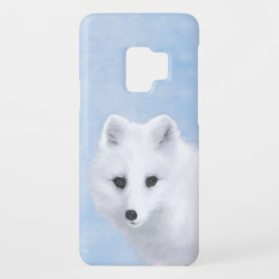 Arctic Fox Painting - Original Wildlife Art Case-Mate Samsung Galaxy S9 Hülle
