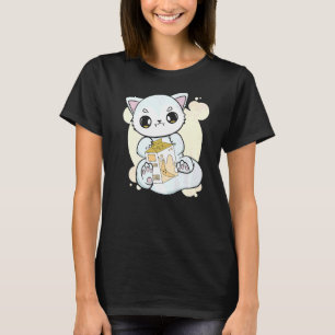 Arctic Fox trinkt Bananenmilch, Bläschentee für Bo T-Shirt