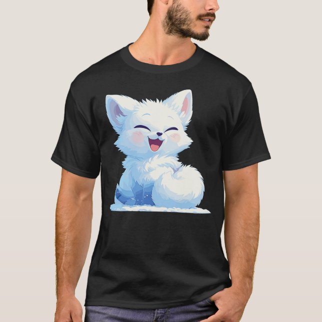 Arctic Foxes Lovers Arctic Fox T-Shirt (Vorderseite)