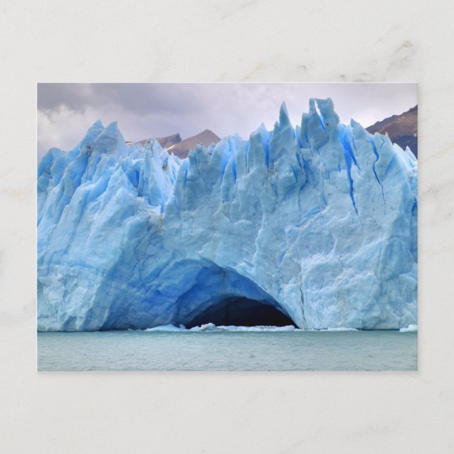 Arctic Glacier Naturescape Ice Postkarte (Vorderseite)