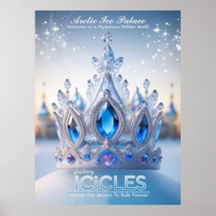 Arctic Ice Palace/icicles Poster