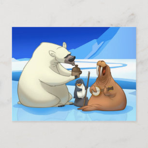 Arctic Jug Band Postkarte