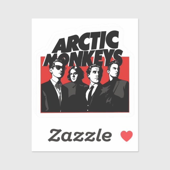 Arctic Monkeys AM Stikers Aufkleber (Blatt)