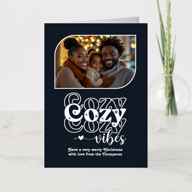 Arctic Night Cosy Vibes Christmas Foto (Vorderseite)