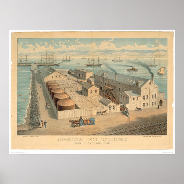 Arctic Oil Works, San Francisco, CA. (0032A) Poster (Vorne)