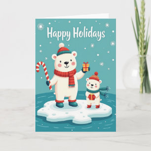 Arctic Pals Geschenkkarte Karte