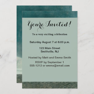 Arctic Tern Audubon Bird Wildlife Painting Einladung