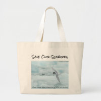Arctic Tern Rettete unsere Seevögel-Tasche von Ros
