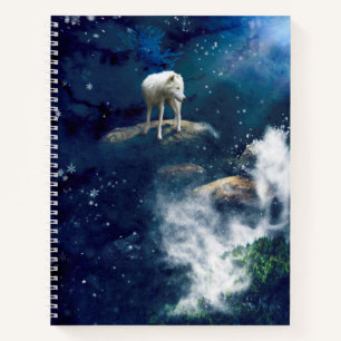 ARCTIC WOLF MOON STRIDER NOTIZBUCH