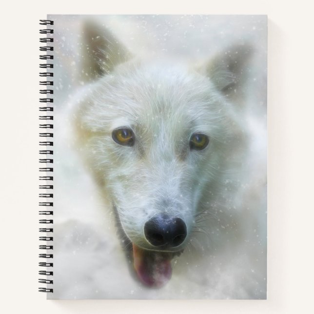 ARCTIC WOLF SNOW PIERCER NOTIZBUCH (Vorderseite)