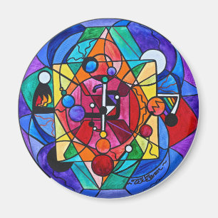 "Arcturian göttliches Auftrags-Gitter" 2 ¼ Magnet