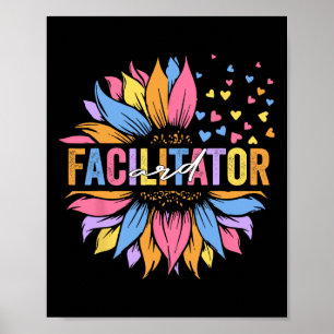 Ard-Facilitator Sonderpädagogik Sonnenblume Poster