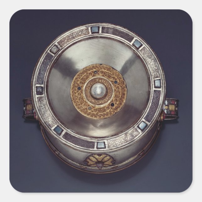 Ardagh Chalice, Reerasta, Landkreis Limerick Quadratischer Aufkleber (Vorderseite)