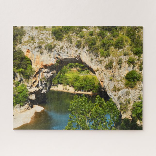 Ardeche in Frankreich Puzzle (Horizontal)