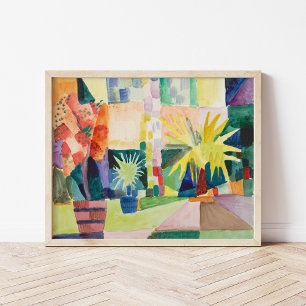 Arden am Thunersee   August Macke Poster