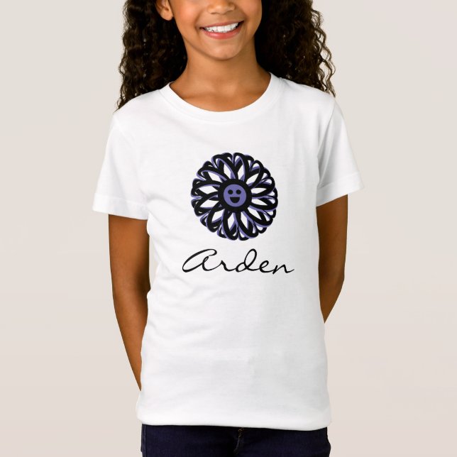 Arden Lächeln Blume Shirt (Vorderseite)