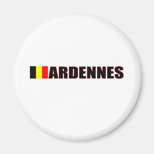 Ardennes, Belgien Magnet (Vorne)